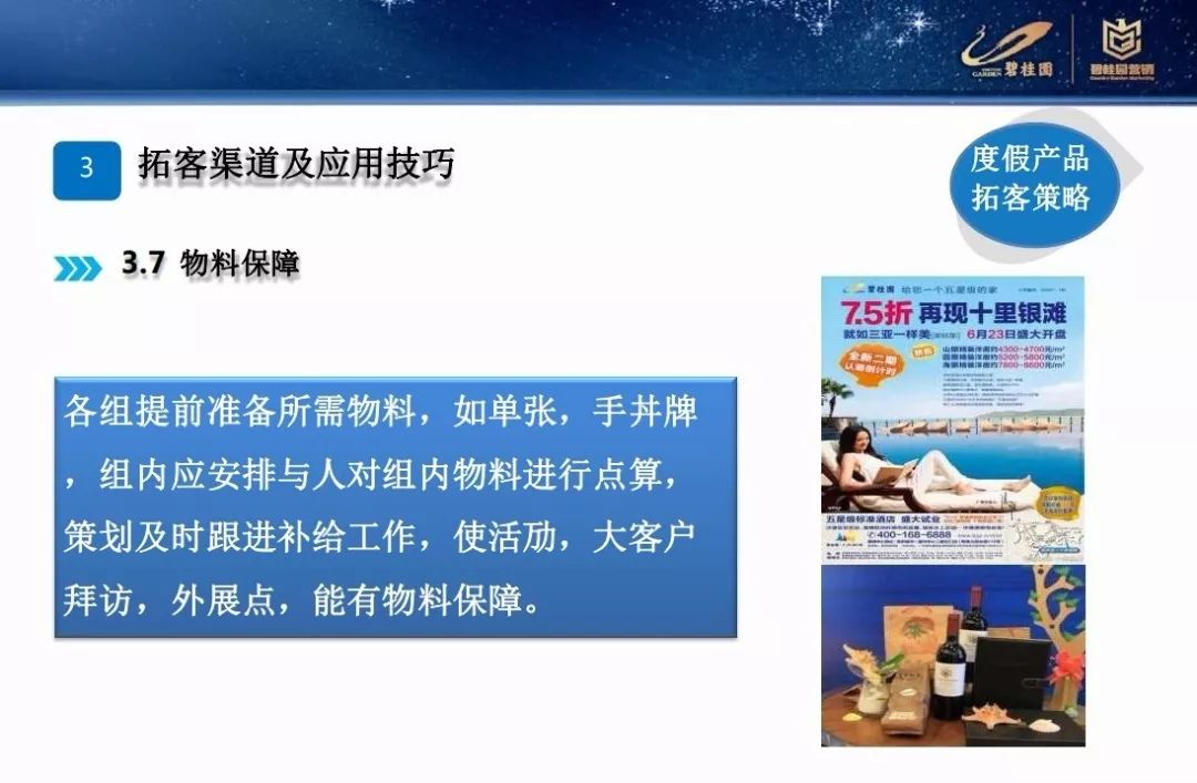 營銷碧桂園差異化營銷拓客策略PPT