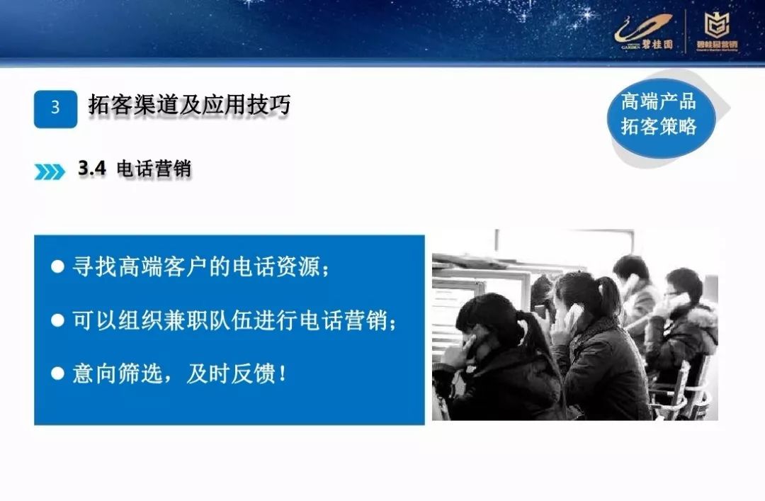 營銷碧桂園差異化營銷拓客策略PPT