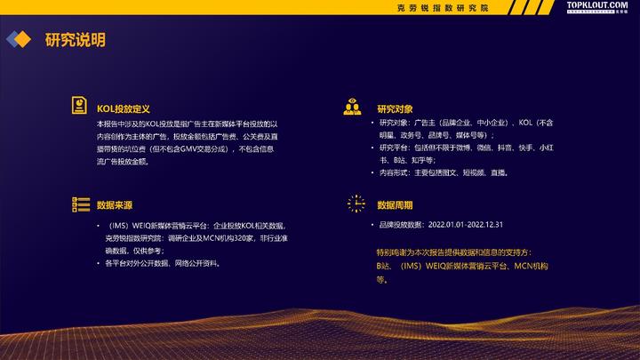 微博、快手、B站......克勞銳《2022-2023廣告主KOL營銷市場盤點及趨勢預測》