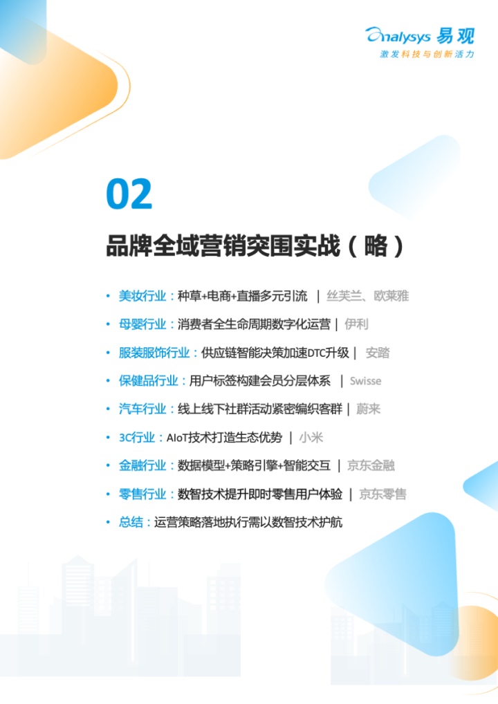 易觀和京東云《2023年中國品牌全域智能營銷白皮書》