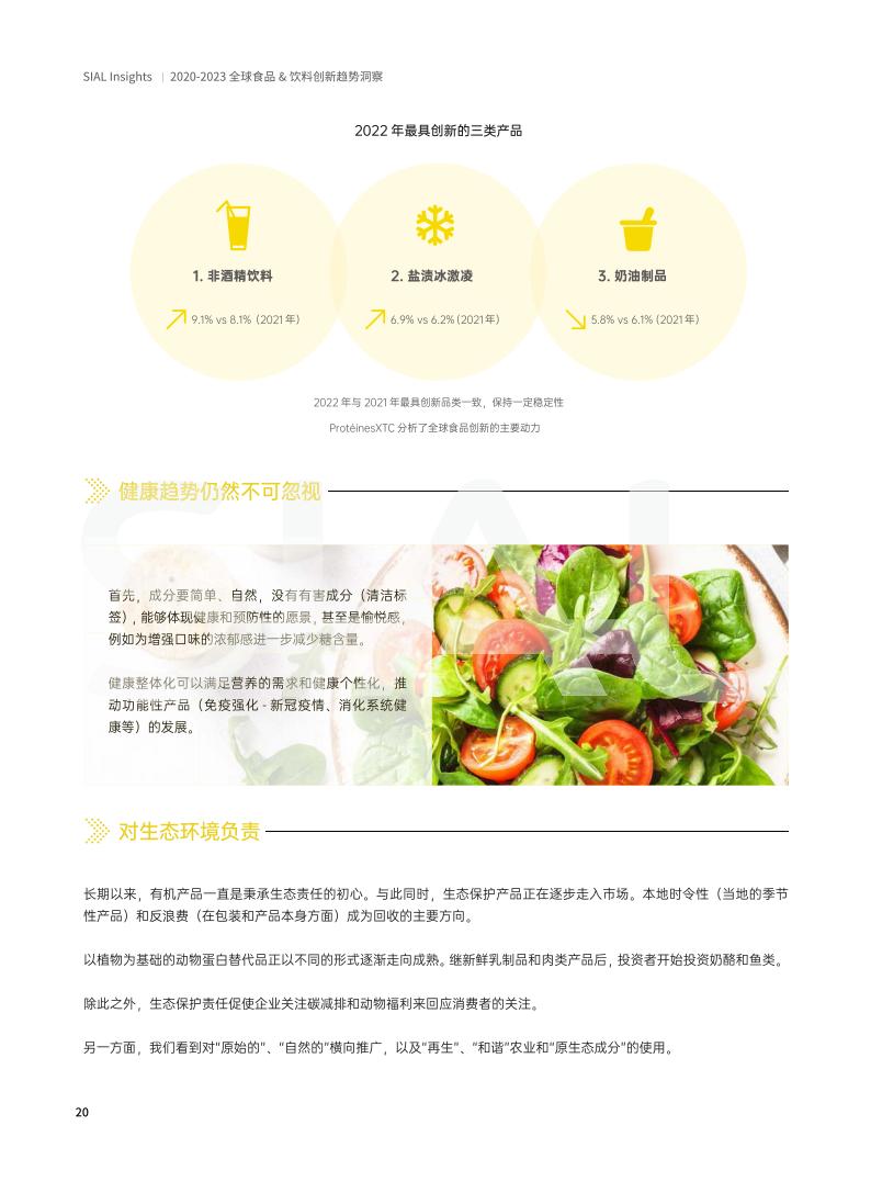 SIAL China 國際食品展《全球食品&飲料創新趨勢洞察報告》