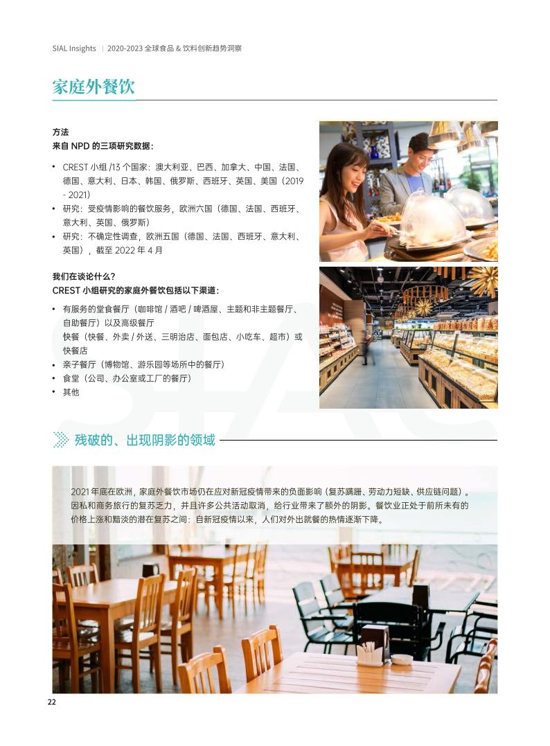 SIAL China 國際食品展《全球食品&飲料創新趨勢洞察報告》