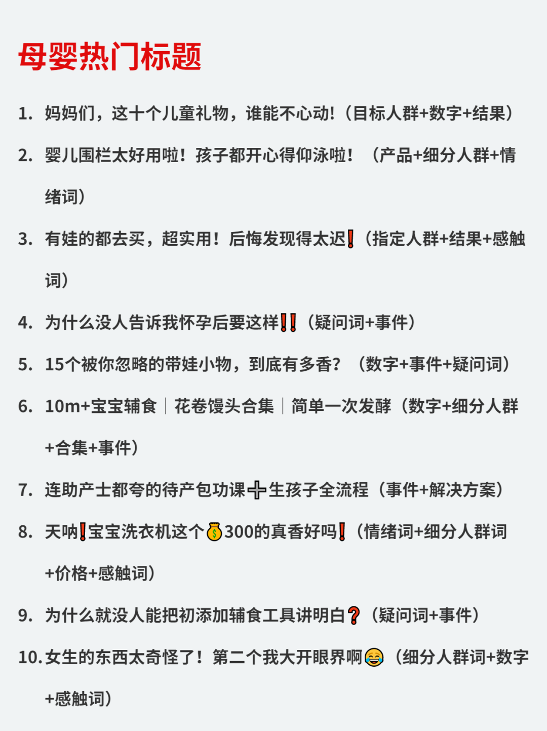 100+小紅書熱門標題研究，總結萬能寫作公式