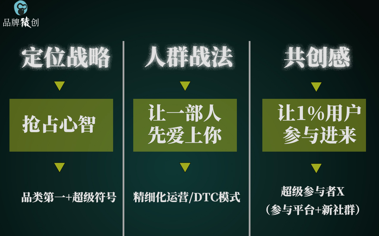 定位戰略，人群戰法，共創感的起源、本質、玩法和選擇原則